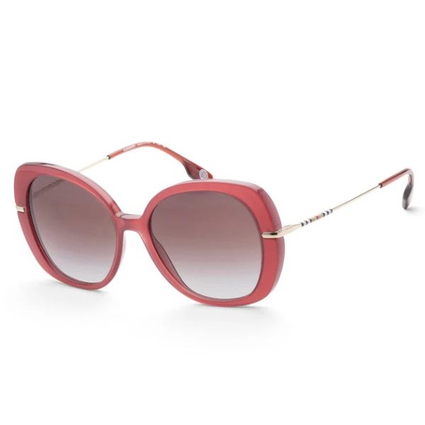 women's be4374-40228g euginie 55mm bordeaux sunglasses