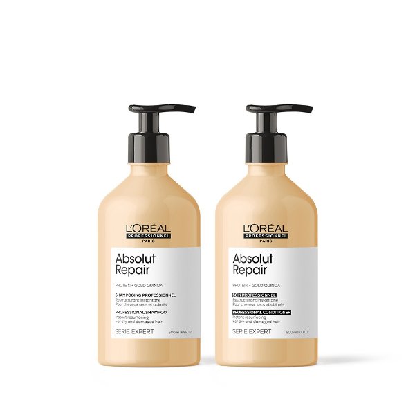 Professionnel Absolut Repair Instant Resurfacing Shampoo & Conditioner Duo | Hair.com
