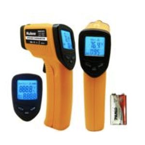Nubee Non Contact Infrared IR Thermometer, Orange/Black