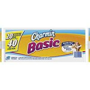 Charmin Basic Toilet Paper Double Roll 80-Pack