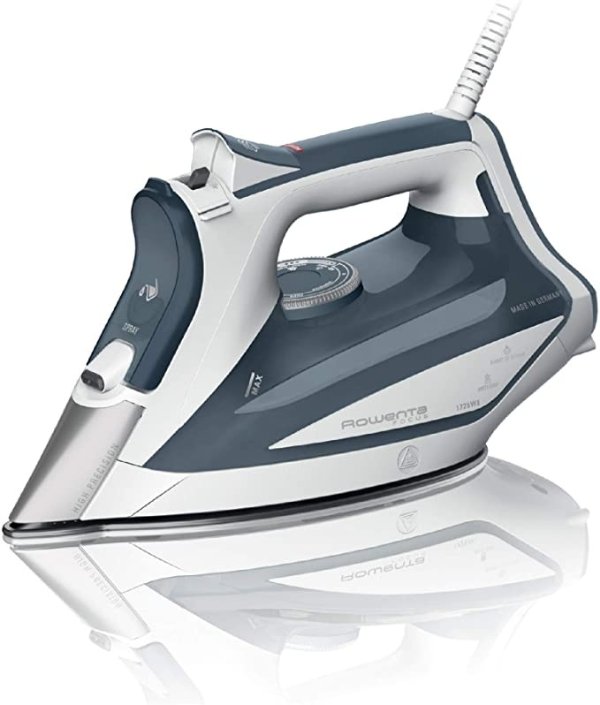 Professional DW5280 1725-Watts Steam Iron with Stainless Steel Soleplate, Blue