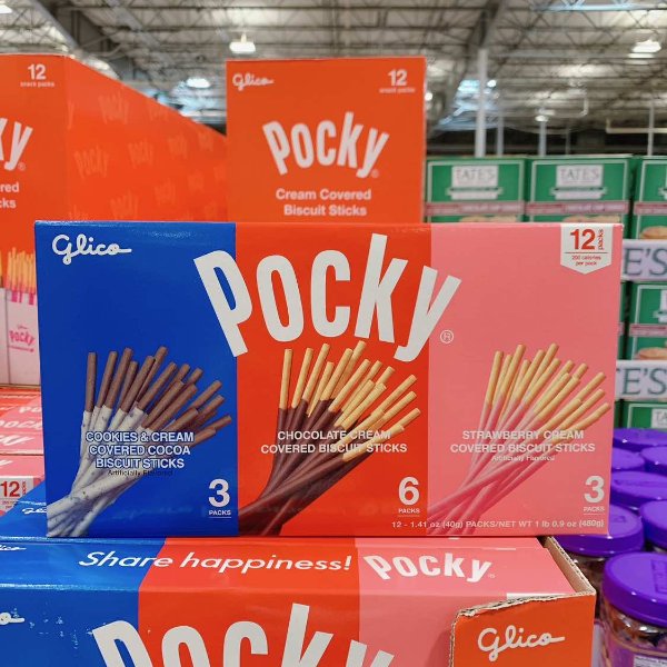 Pocky pack of 12