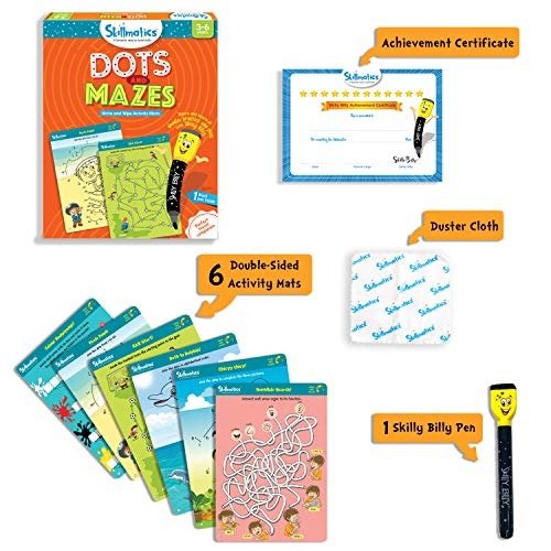 Educational Game: Dots and Mazes (3-6 Years) | Creative Fun Activities for Kids