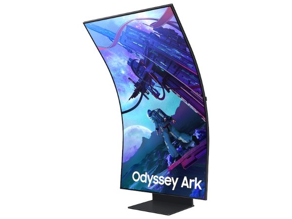 55" Odyssey Ark 2nd Gen. 4K UHD Curved Gaming Screen.