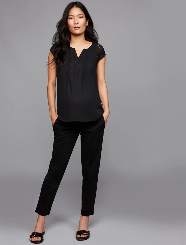 Under Belly Slim Knit Maternity Pant