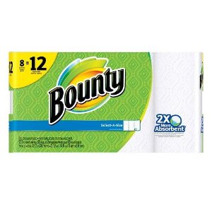 2 x Bounty Paper Towels 8 Giant Rolls + $5 Target Gift Card