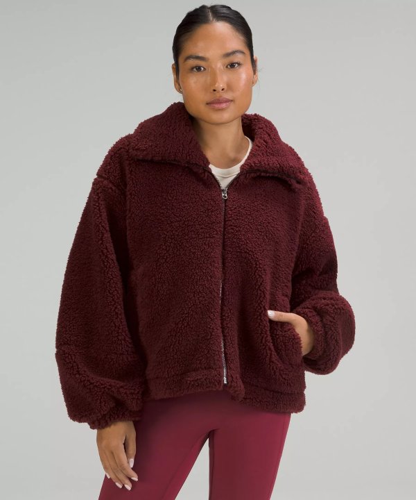 Cinchable Fleece Zip-Up | Women's Hoodies & Sweatshirts | lululemon