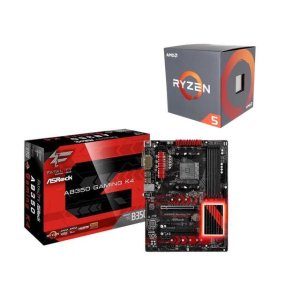 AMD RYZEN 5 1600 CPU + ASRock Fatal1ty AB350 Gaming K4 主板