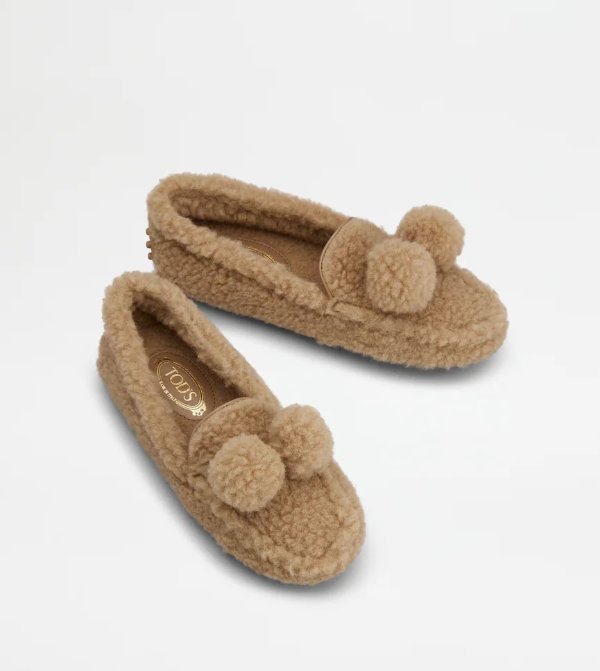 Gommino Driving Shoes in Wool -