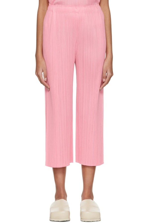 Pink Monthly Colors March Trousers
