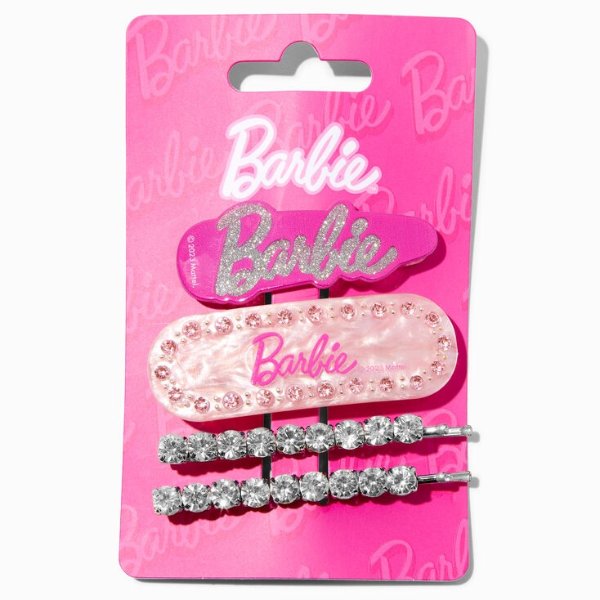 Barbie™ Hair Clip Set - 4 Pack