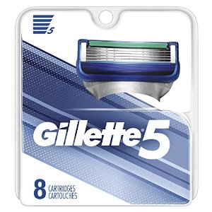 Gillette 5 Men's Razor Blade Refills, 8 Count