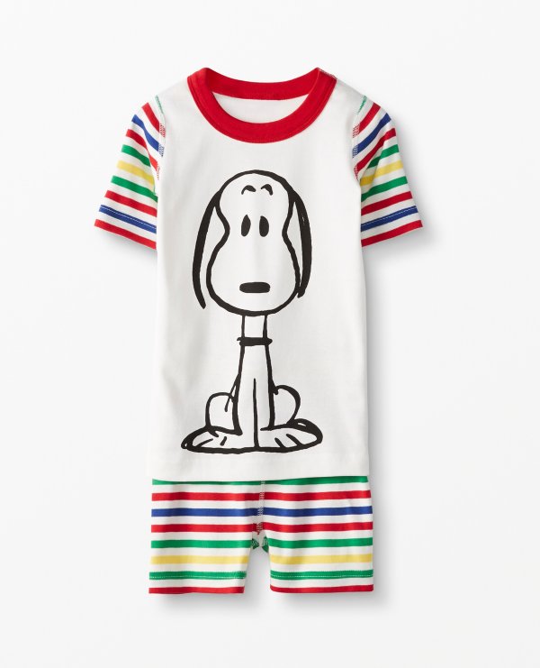 Peanuts Snoopy Short John Pajamas