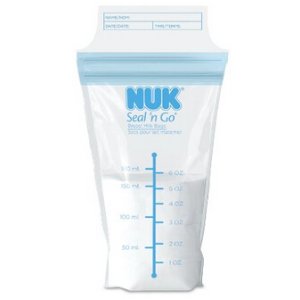 NUK Seal N Go 无菌隔氧母乳存储袋 25个
