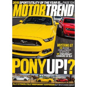 4年Motor Trend汽车杂志订阅
