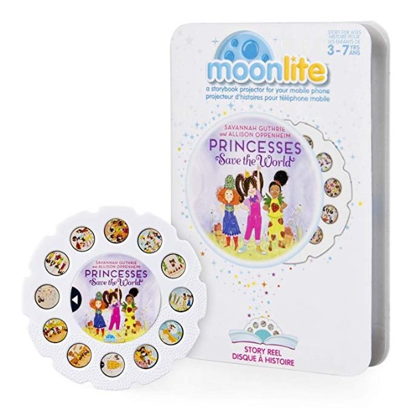 Princesses Save the World Story Reel for Moonlite Storybook Projector, for Ages 1 and Up
