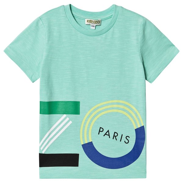 Mint Marl Logo Short Sleeve T-Shirt | AlexandAlexa