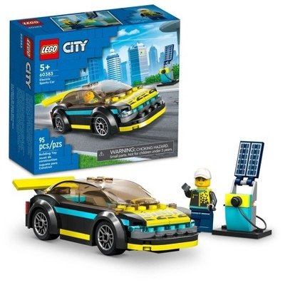 City Electric Sports Car Building Toy for Kids 60383
