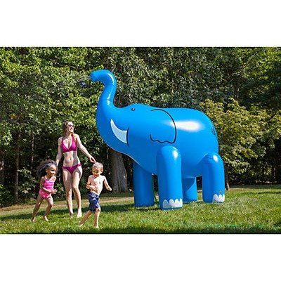 大象充气喷水玩具