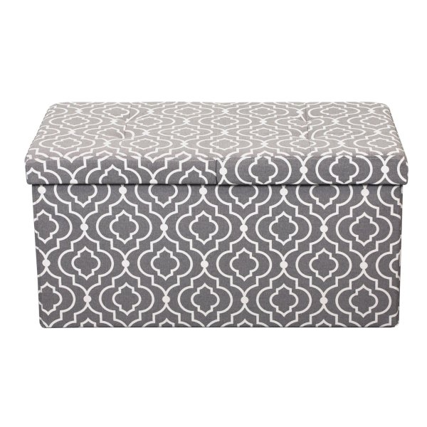 30 Inch SMART LIFT TOP Ottoman Bench, Multiple Patterns