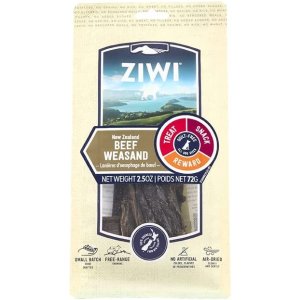 ZIWI Dog Chews & Treats Beef Weasand