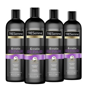 TRESemmé 保湿强韧洗发水4瓶装 含摩洛哥精油 防止干枯