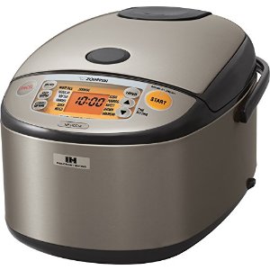 Zojirushi NP-HCC18XH Induction Heating System Rice Cooker and Warmer, 1.8 L, Stainless Dark Gray @ Amazon