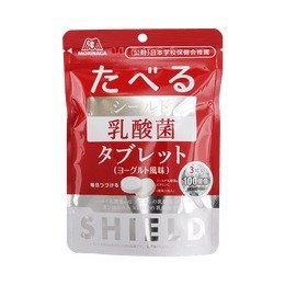 MORINAGA 森永制果||SHIELD 营养健康美味乳酸菌片||酸奶味 33g | 亚米