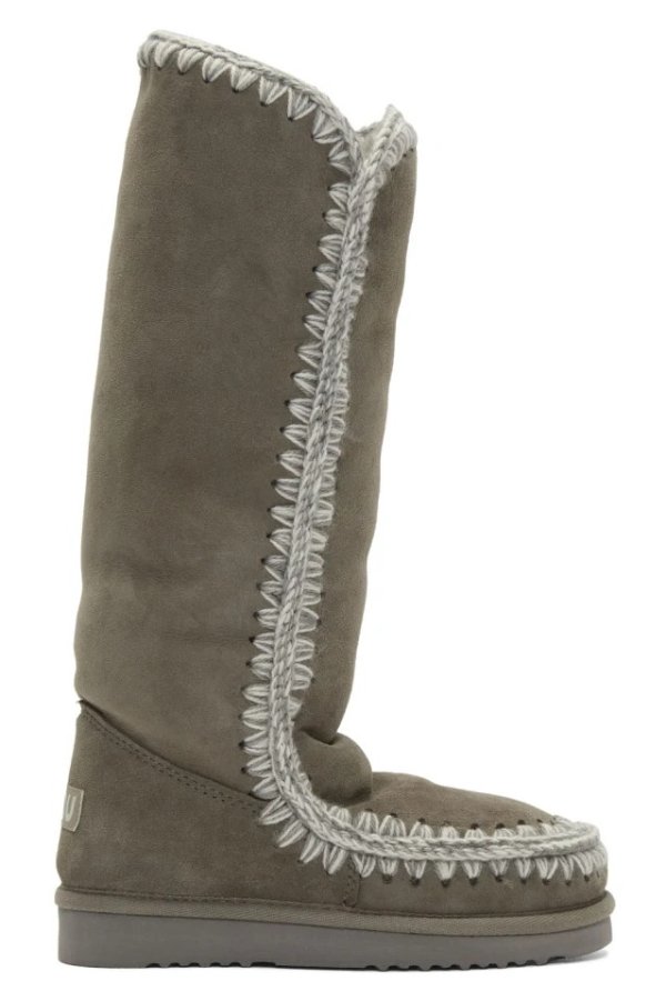 Grey 40 Tall Boots