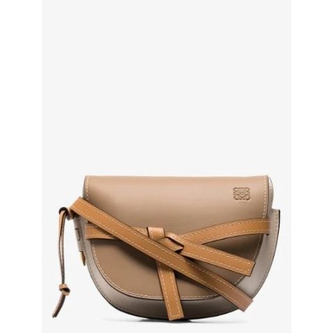 Loewe官网定价$2250 Gate 马鞍包