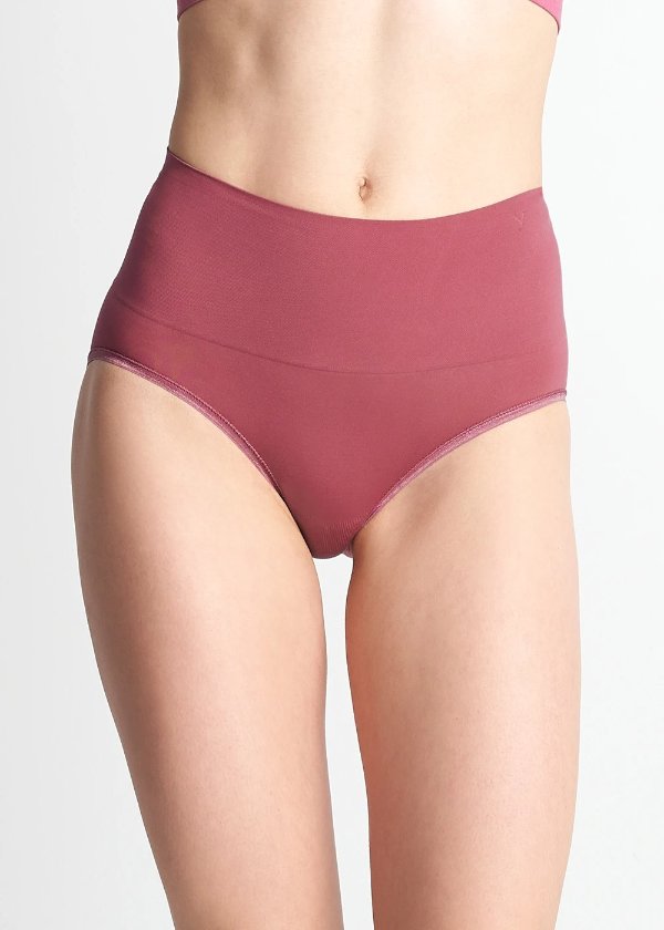 Ultralight Seamless Shaping Brief Sale - Holly Berry