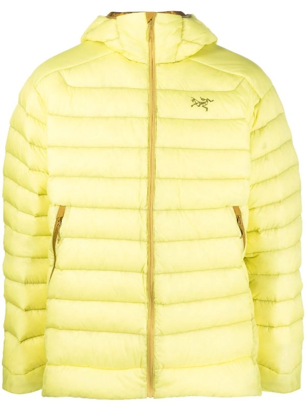 Cerium padded hooded jacket