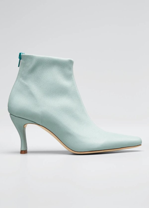 Stevie Mint Stretch Booties