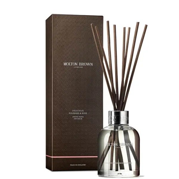 Delicious Rhubarb and Rose Aroma Reeds 150ml