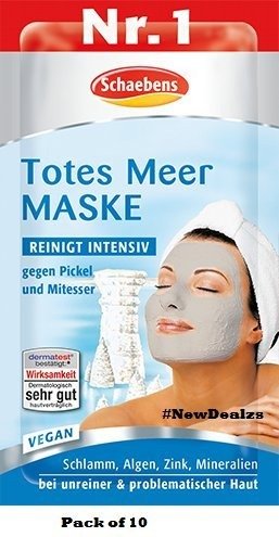 Dead sea Mask - Pack of 10 (10 x 15ml for 10 Applications)