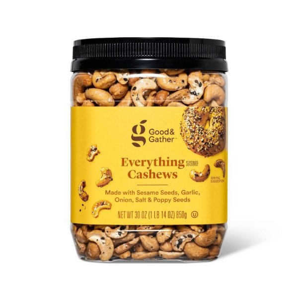 Everything Seasoned Cashews - 30oz - Good &#38; Gather&#8482;