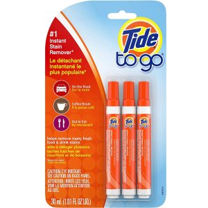 Tide To Go Instant Stain Remover, 3 Count