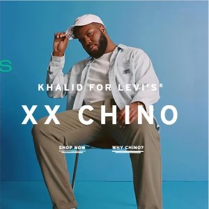 Levi's XX Chino 新款斜纹棉布系列服饰