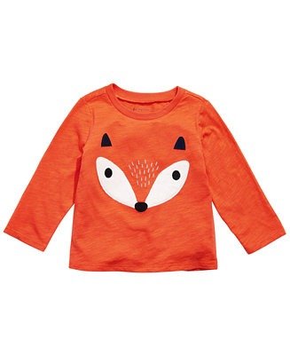 Baby Boys Cotton Fox T-Shirt, Created for Macy's