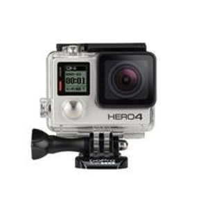 Gopro HERO4银色12 MP运动摄影机 + $75 Cabela's Bucks