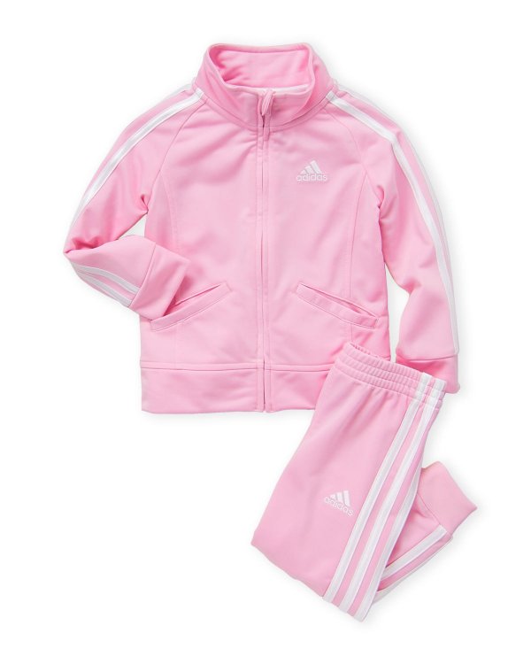 (Toddler Girls) Two-Piece Pink Track Suit