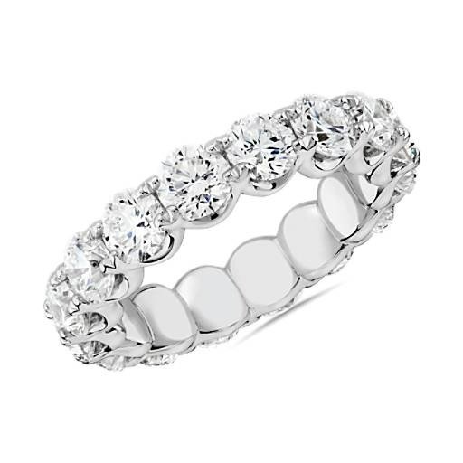 Selene Diamond Eternity Ring in 14k White Gold (5 ct. tw.) | Blue Nile