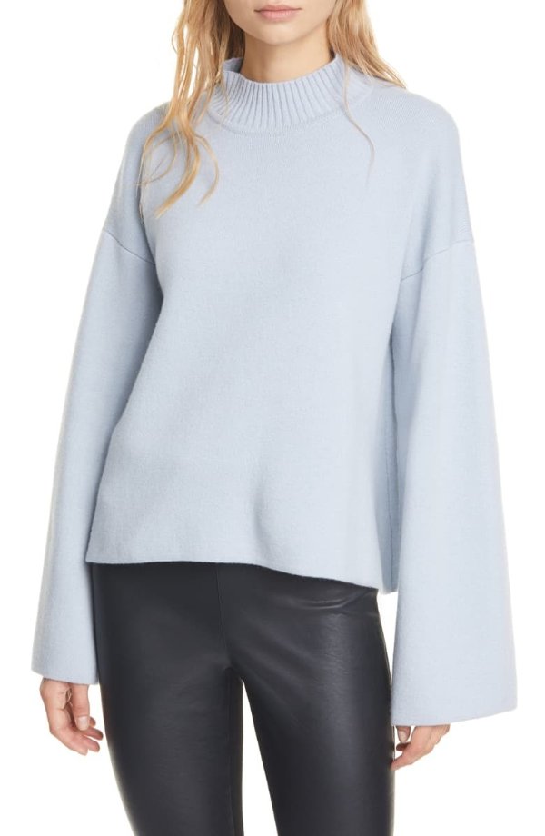 Lillean Bell Sleeve Cashmere Sweater