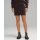 Scuba Mid-Rise Mini Skirt Velvet Cord