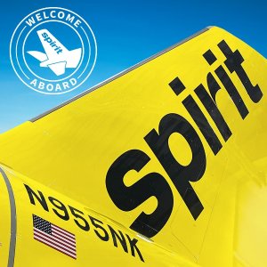 限今天：Spirit Airlines 精神航空机票大促 非会员单程$59起 会员$49起