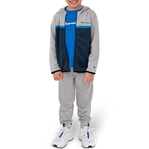 Toddler Boys' Active Hoodie, Joggers and T-Shirt Set - Sam's Club
