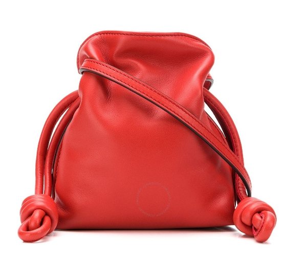 Red Flamenco Knot Mini Bag