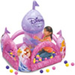 Disney Princess Once Upon A Time Inflatable Ball Pit with 50 Balls 3209MB