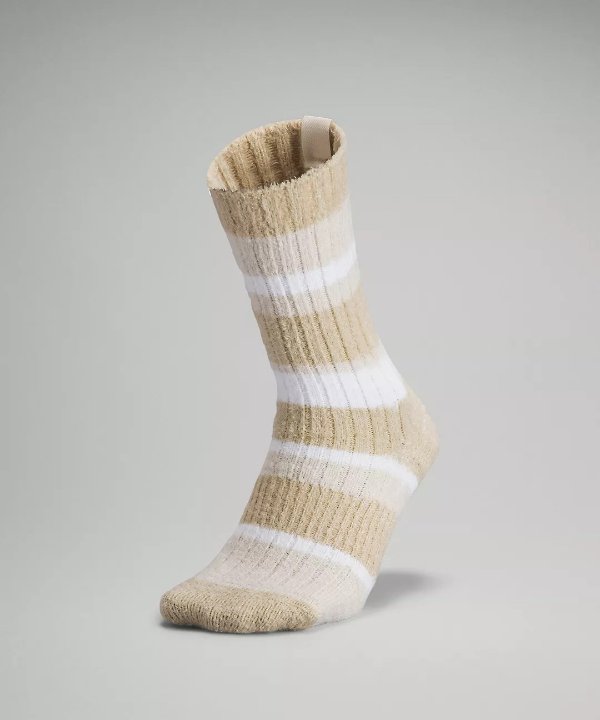 Men’s Daily Stride Fuzzy Crew Sock | Men's Socks | lululemon