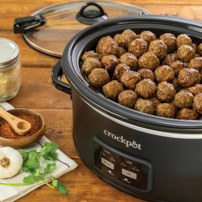 6qt Programmable Cook & Carry Slow Cooker